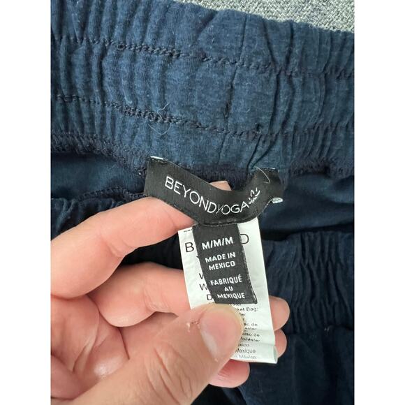 Beyond Yoga Men’s Spacedye Take It Easy Pant Navy size M - Picture 8 of 11